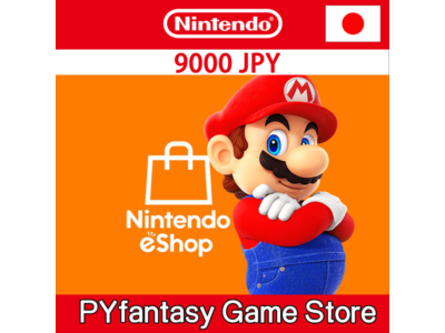 Nintendo eShop Gift Card 9000 YEN JPY (JAPAN)