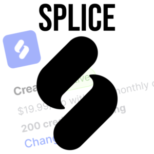 Splice account for 2 months for free 400 tokens