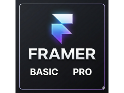Framer AI Basic/Pro 1/12M Subscription Plans | Upgrade/Renewal