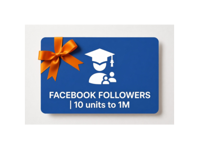 Facebook Followers | 10 units to 1M | Instant Delivery *Read Description*