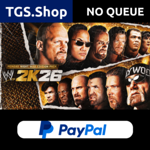 WWE 2K26 Monday Night War Edition ALL DLC + 2K25⚡NO QUEUE ⚡PAYPAL