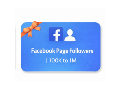 Facebook Page Followers | 100K to 1M | Instant Delivery *Read Description*