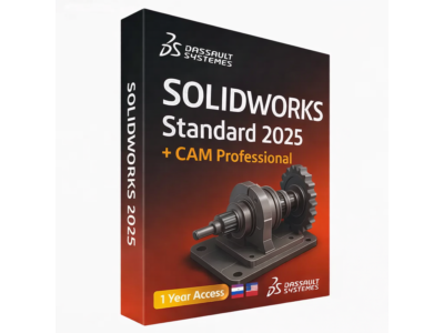 SolidWorks 2025  + CAM Professional – Official 1 Year