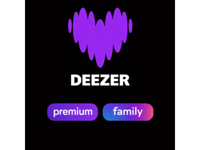 Планы подписки Deezer Premium/Family на 1/12 месяцев | Лучшая цена на обновление/прод