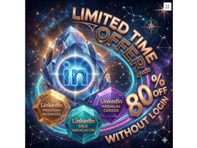 {БЕЗ ВХОДА}LinkedIn Premium Business и Career+ с Sales Navigator (Core/Advanced)