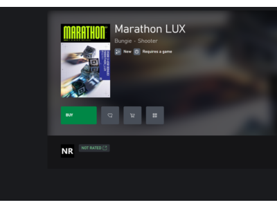 Marathon LUX XBOX
