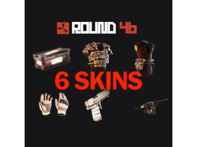 ✅ RUST Skins [6pcs] ✅ Round 46 ✅