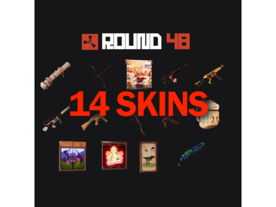 ✅ RUST Skins [14pcs] ✅ Round 48 ✅