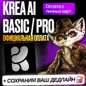KREA AI  • BASIC / PRO • RENEWAL