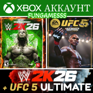 WWE 2K26 King of Kings + UFC 5 Ultimate XBOX АККАУНТ
