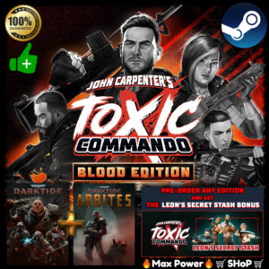 Онлайн John Carpenter&acute;s Toxic Commando Blood Edition Все DLC +Warhammer: Darktide+DLC