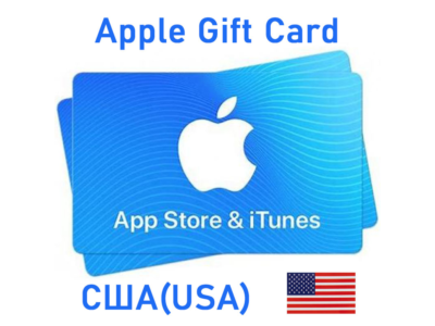 Подарочная карта Apple iTunes App Store США(USD) 2-3-5-10-20-50-100$ НИЗКАЯ ЦЕНА
