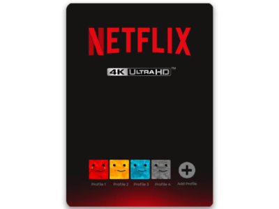Netflix Premium 4K на 12 месяцев [5 Profils ]