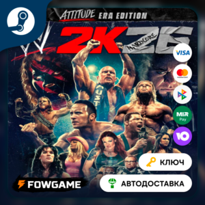 🔵 WWE 2K26 - Attitude Era Edition (Украина, Казахстан+СНГ) 🔑КЛЮЧ STEAM