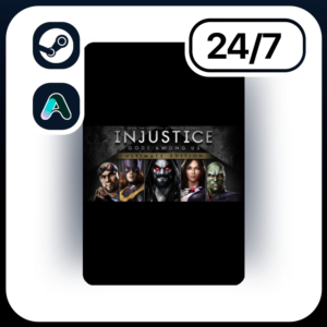 AUTO INJUSTICE: GODS AMONG US ULTIMATE EDITION  STEAM GIFT FOR KZ | UA | CIS 24/7