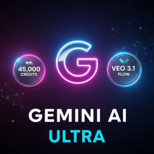 ⚡ Google Gemini AI Ultra | Veo 3.1 + Flow | 45000 Credits | Гарантия 20 дней