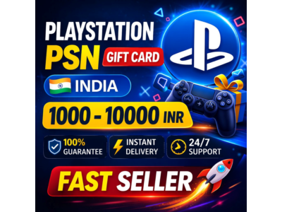 PLAYSTATION (GiftCard) Индия 1000-9000 INR
