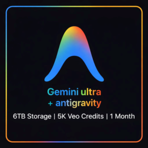 Gemini Ultra + Antigravity  | 5000 кредитов  |6 ТБ хранилища | 1 месяц