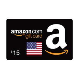 Amazon $15 USA only giftcard auto (best price)