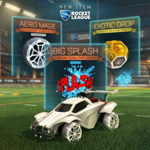 Rocket League Aero Splash Pack (Unlimited) • Global • Read Instructions