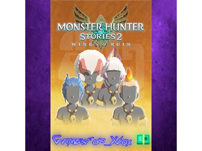 ☀️Monster Hunter Stories 2 Wings of Ruin - Rider Hairstyle Bundle XBOX DLC