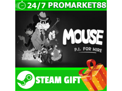 ️ВСЕ СТРАНЫ+РОССИЯ MOUSE: P.I. For Hire STEAM GIFT