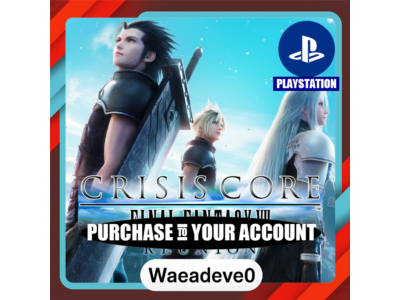 CRISIS CORE –FINAL FANTASY VII– REUNION PS4 & PS5 – PlayStation (PSN) – Purchase in Y
