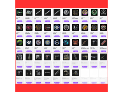 Gray Zone Warfare 143/143 Stage1-4 23000$ Armbandx23 Weaponx3  T-shirtx3 Twitch Drop