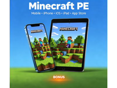 Minecraft PE Mobile iPhone iOS iPad Appstore +БОНУС