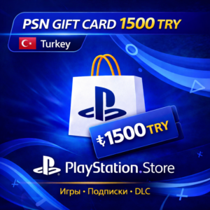 Play Station 1500 TRY Подарочная карта