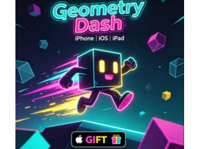 Geometry Dash для iPhone, iOS, iPad, Appstore + ПОДАРОК