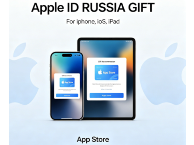 Apple ID РОССИЯ iPhone ios iPad App store ПОДАРОК