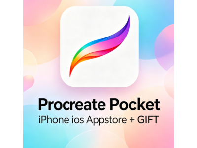 Procreate Pocket для iPhone, iOS, Appstore + ПОДАРОК