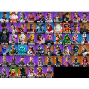 FORTNITE 57+ SKINS ACCOUNT |OG MOONWALKER| |TAKE THE L| |ROGUE AGENT|+ MAIL