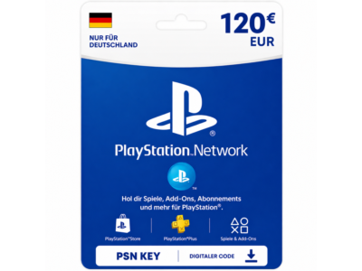 PlayStation Network Card 120 EUR (DE) PSN Key GERMANY