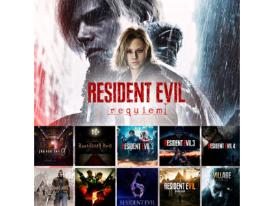 Resident Evil Collection (0, 1, 2, 3, 4, 5, 6, 7, Revelations 1-2, Village, Requiem)