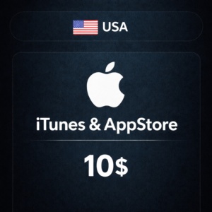 🍎 Apple iTunes Gift Card (USA) 10$