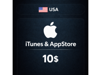 🍎 Подарочная карта Apple iTunes (USA) 10$