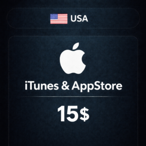 🍎 Apple iTunes Gift Card (USA) 15$