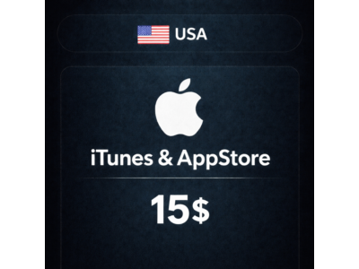 🍎 Подарочная карта Apple iTunes (USA) 15$