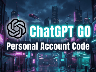 ChatGPT GO | Redeem Code with Link | Private Account | 1 Month