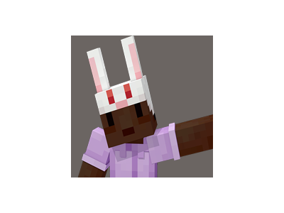 КОД | MINECRAFT| Bunny Beanie|СКИН JAVA & BEDROCK / GLOBAL