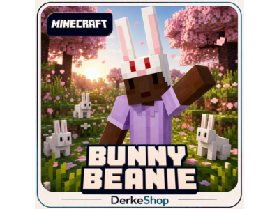 Майнкрафт скин Bunny Beanie | Твич Дропс | Region Free Key | Java/Bedrock