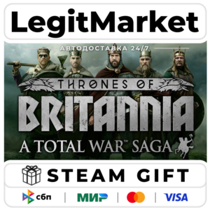 A Total War Saga: THRONES OF BRITANNIA / Steam АВТО / РУ + МИР