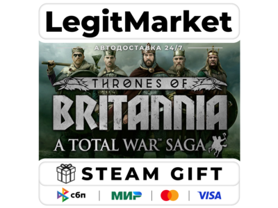 A Total War Saga: THRONES OF BRITANNIA / Steam АВТО / РУ + МИР