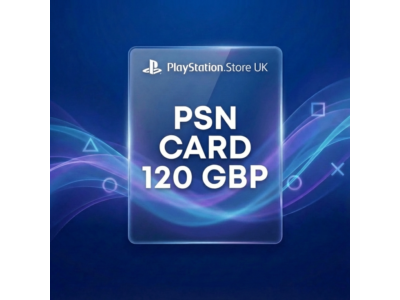 PSN Карта пополнения 120 GBP (Фунтов) Великобритания
