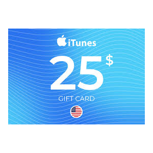 App Store & iTunes Gift Card (USA) — 25 USD