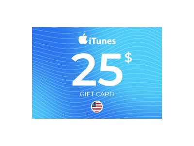 App Store & iTunes Gift Card (USA) — 25 USD