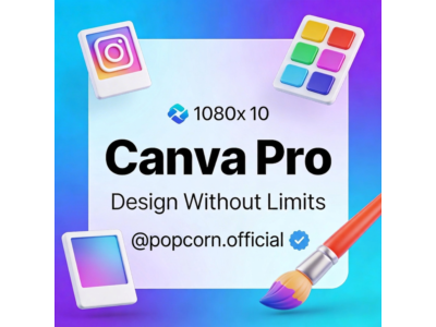 Подписка Canva Pro (1–6 месяцев) | Премиум-дизайн | Мгновенная доставка