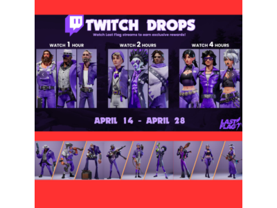 9/9 Празднование последнего флага — все скины (Twitch Drop)